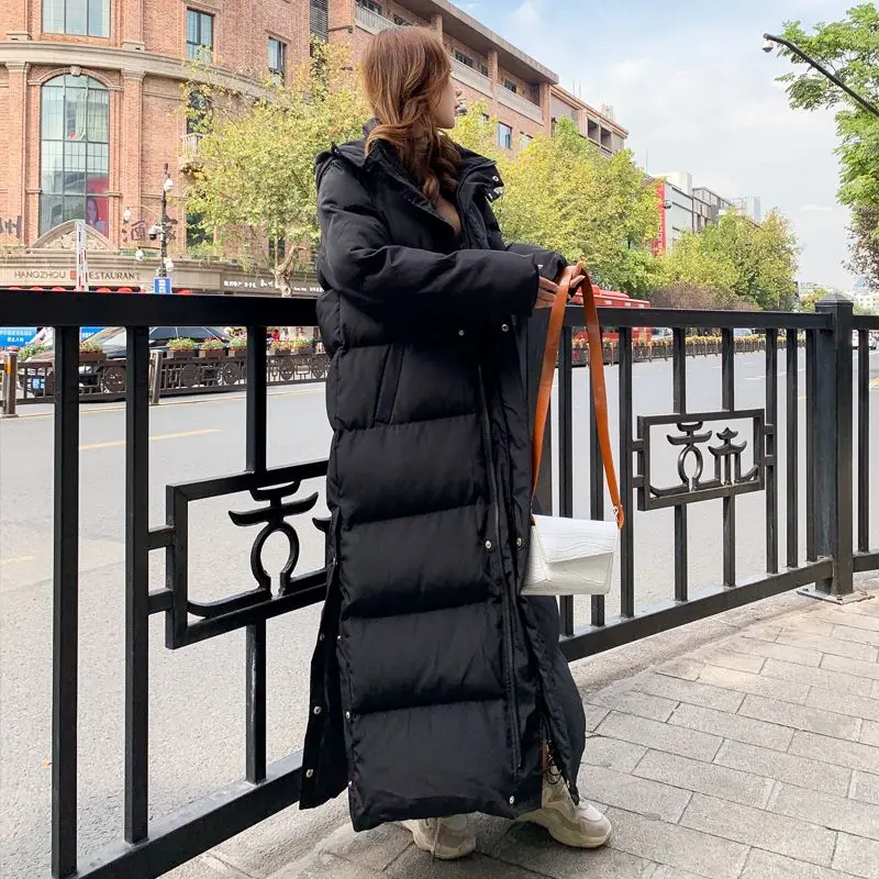 2023 New Women Cotton coat Winter Jacket Female thick warm Parkas hooded Outwear large size Overcoat