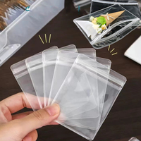 50 Pcs Transparent Self Sealing Adhesive Pouch PVC Bag Jewelry Storage Book Plastic Storage Bags for Jewelry Display Packaging