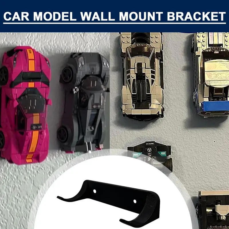 12 PCS Car Wall Mount Vertical Car Display Wall Mount Compatible with Speed ChampionSeries Car Models Collection Accessories