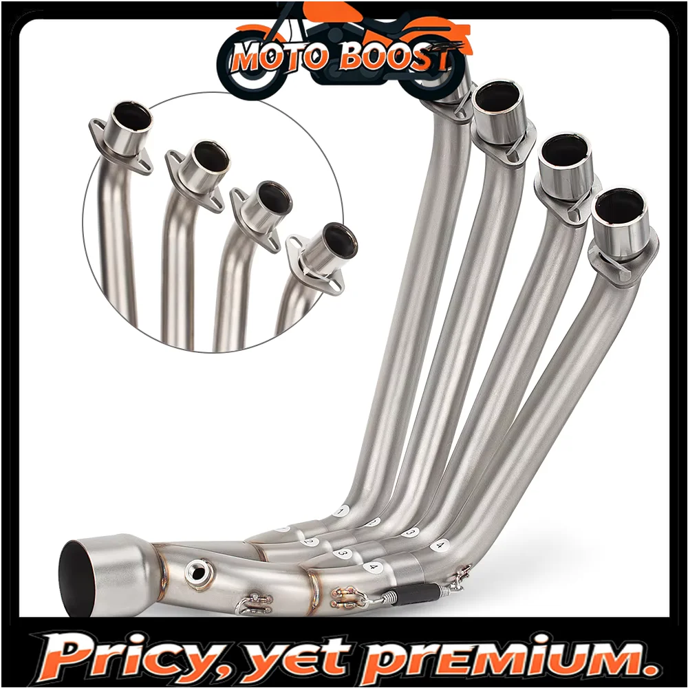 【Premium quality】For Honda CBR650R/CB650R/CBR650F/CB650F-Modified front exhaust pipe-the sound is deep, rich and powerful