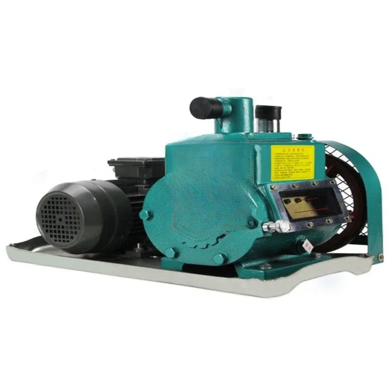 Two-stage rotary vane vacuum pump, industrial vacuum machine with high negative pressure, large suction and high power 2x-70