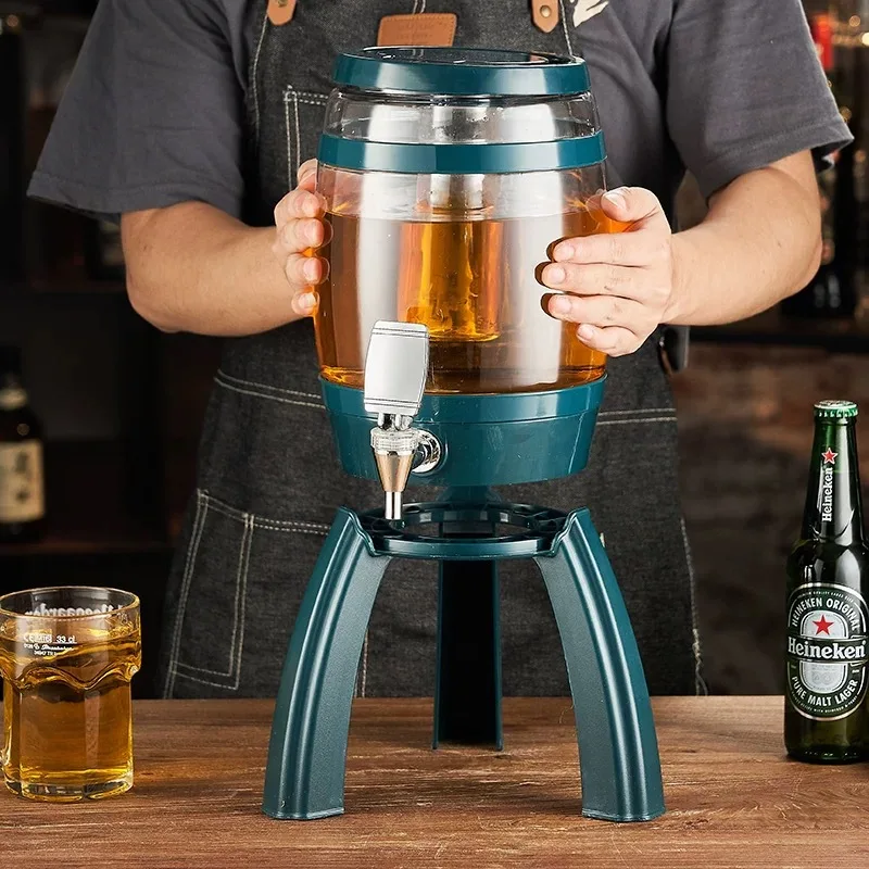 Luminous commercial draft beer keg beverage keg factory direct sales light luxury retro