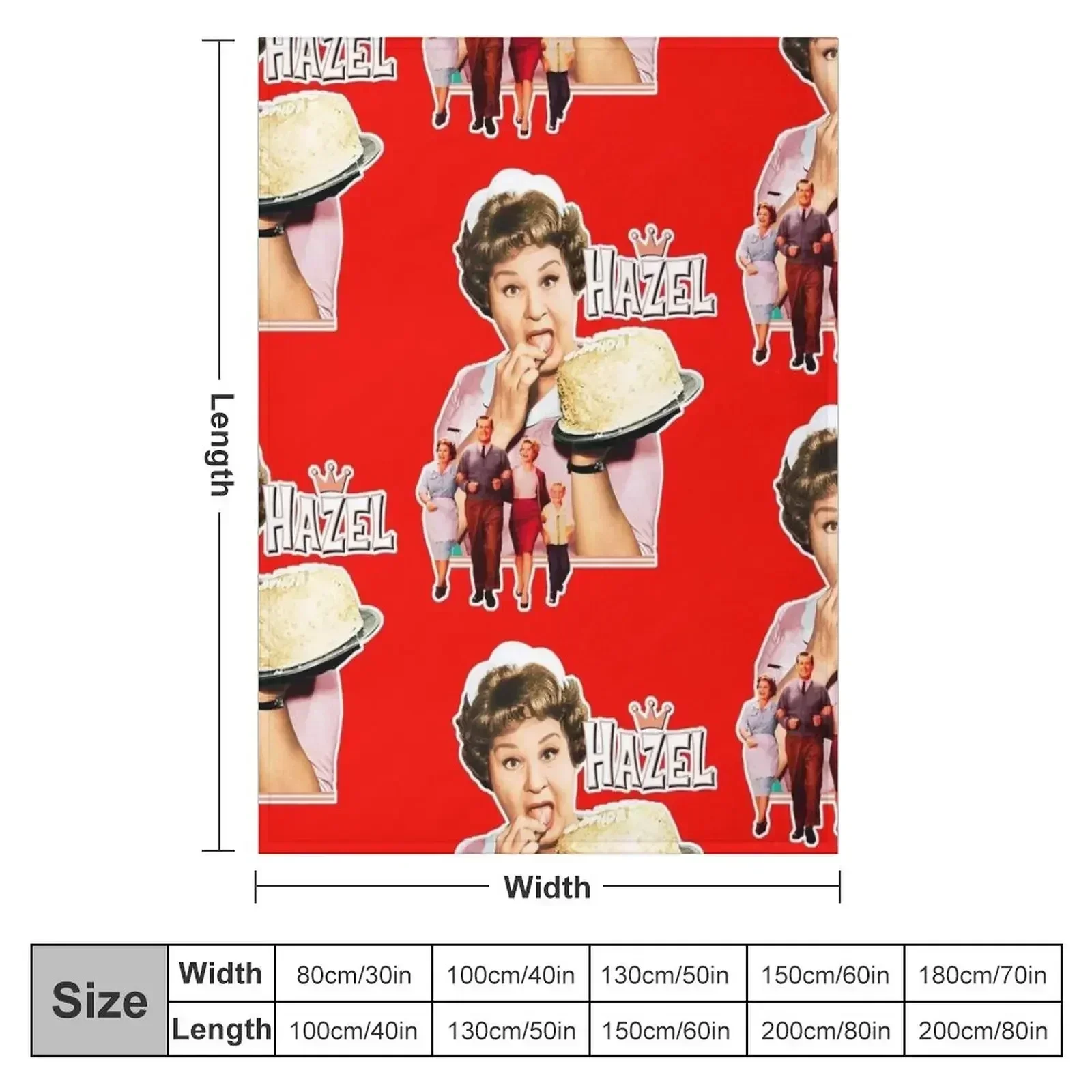 Gee Mr. B!Rare Retro Hazel OG Cast Tribute Throw Blanket Blankets For Baby Luxury St manga Warm Nap Cute Blankets