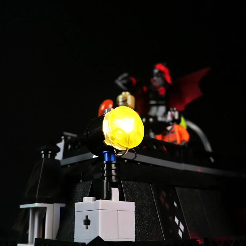 LED-lichtset voor LEGO 76300 Arkham Asylum Lamp Idee Kerstcadeau (exclusief bouwstenen, stenen, sets, model)