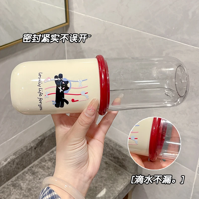 كوب غسول الفم المحمول، كوب غسيل السفر، صندوق تخزين فرشاة الأسنان الكهربائية