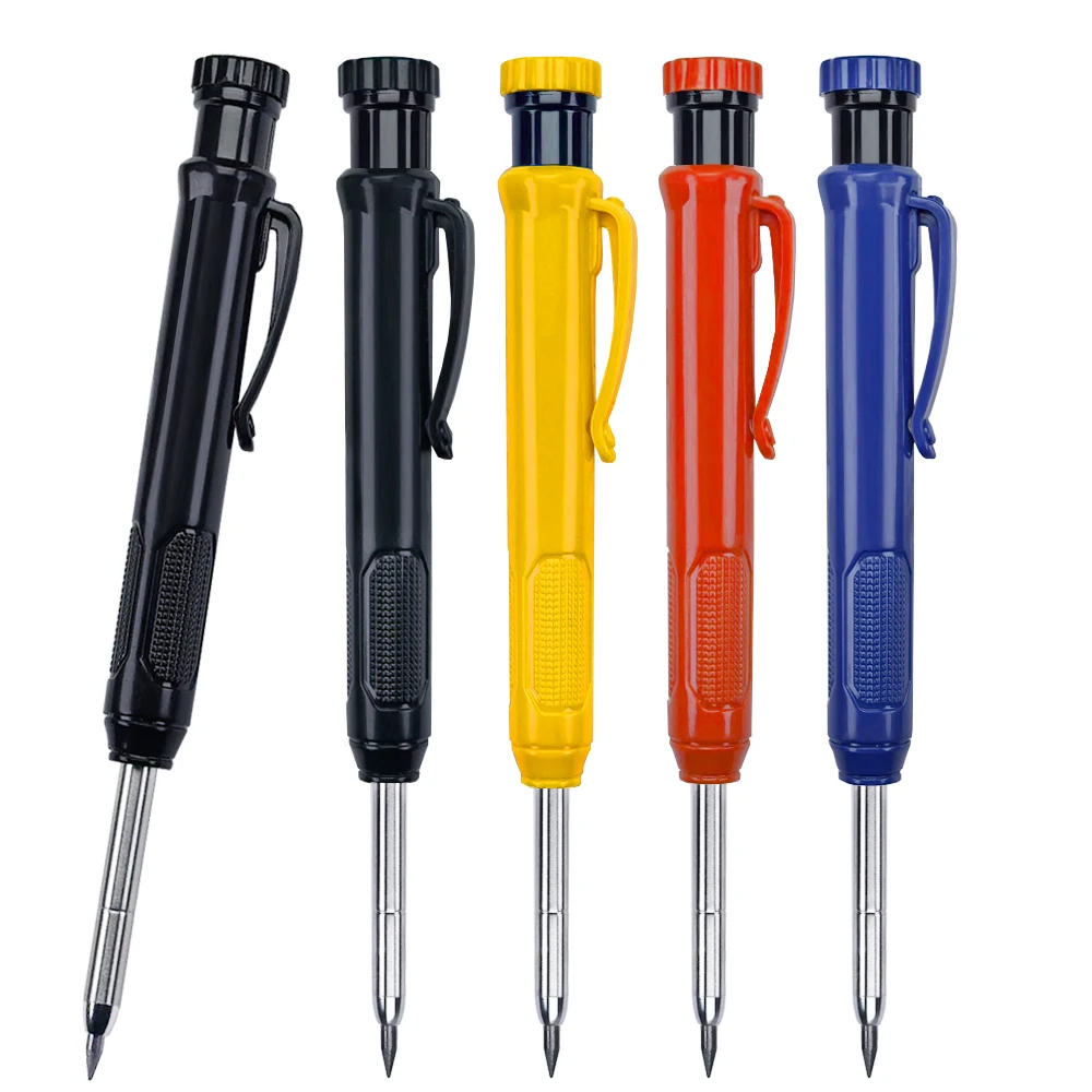 2,8mm Holzbearbeitung Automatische Bleistift Schreiner Bleistift Set für Kunst Zeichnung Holzbearbeitung Liefert 4 teile/satz Großhandel – Detail 5