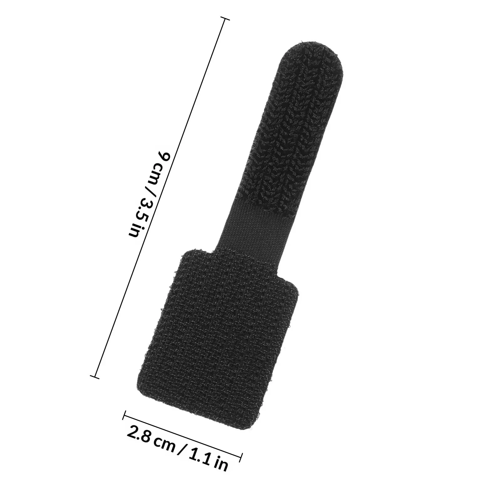 40Pcs Cable Organizer Hook and Loop Cable Management Strap High Strength Adhesive Cord Ties Strap for Cord Management and Fixing