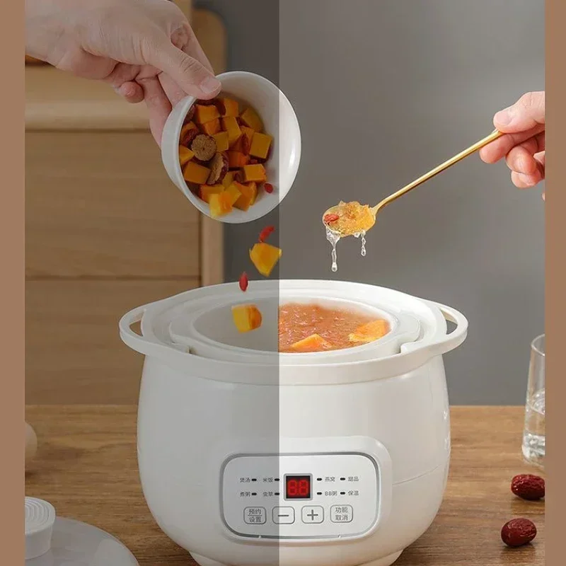 Electric stew pot baby porridge stew baby auxiliary food pot bb pot small stew pot automatic porridge cooker special-purpose