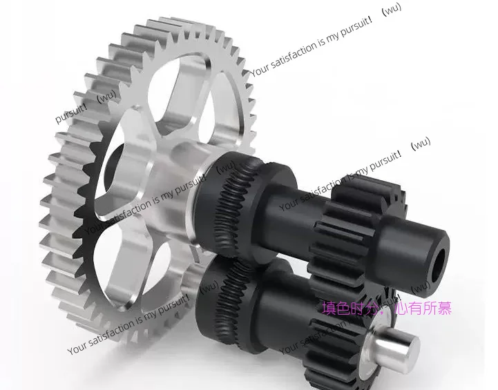 For Sherpa Extruder High Wear‑Resistant 3D Printer Upgrade Spare Parts Nano‑Coated Stainless Steel Spur Integrated Gear Kit