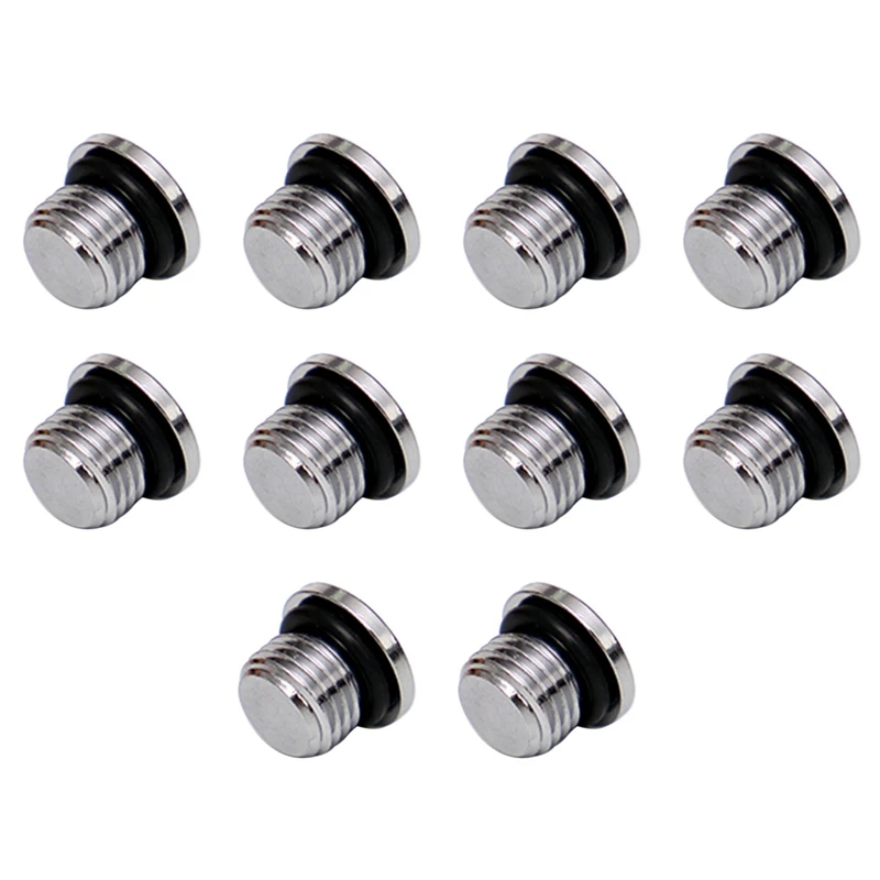 10X Scuba Diving 1St Stage Regulator LP Low Pressure Port Plug Scuba Diving Ersatzteil