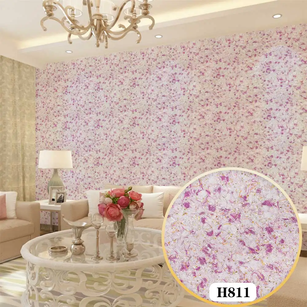 

H811 Silk Plaster Liquid Wallpaper Wall Grace Coating Covering Paper