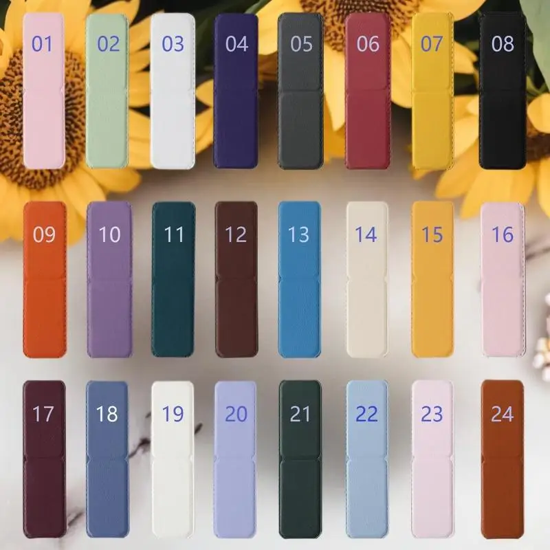 

Multi-functional Ring Grip Desktop Phone Holder; Universal Foldable Bracket with Back Sticker, Convenient Lazy Phone Stand