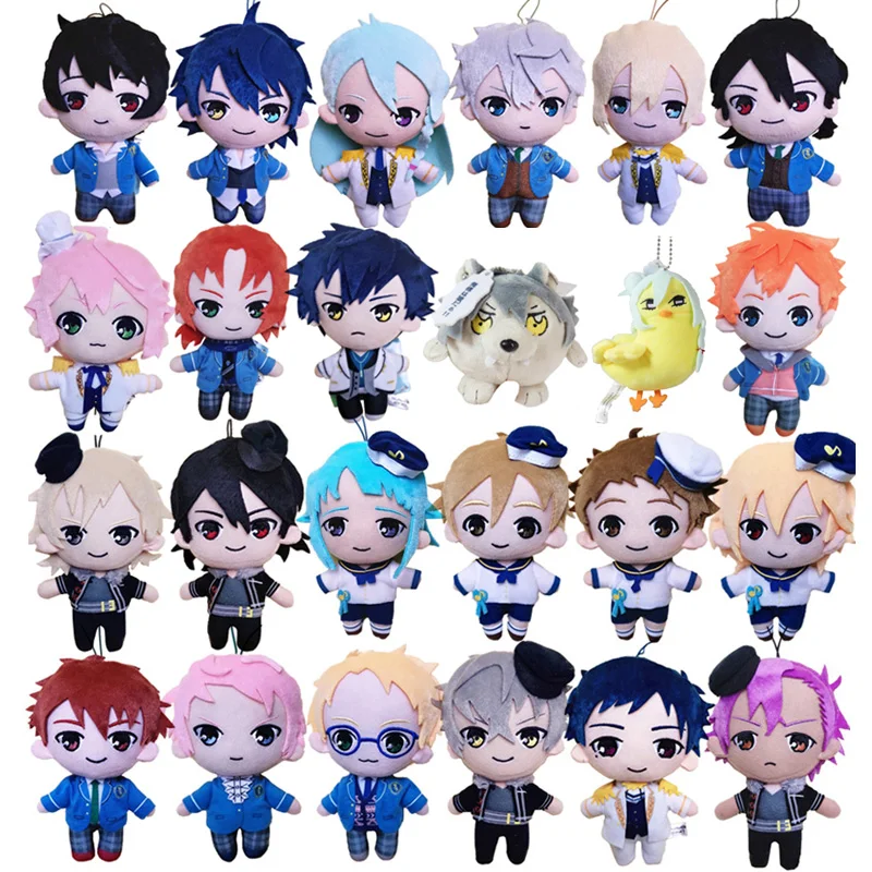 24 Style Ensemble Stars Plush Toy Koga Ogami Wolf Sakuma Ritsu Sena Izumi Mika Hibiki Wataru Chick Stuffed Doll For Kids Gift