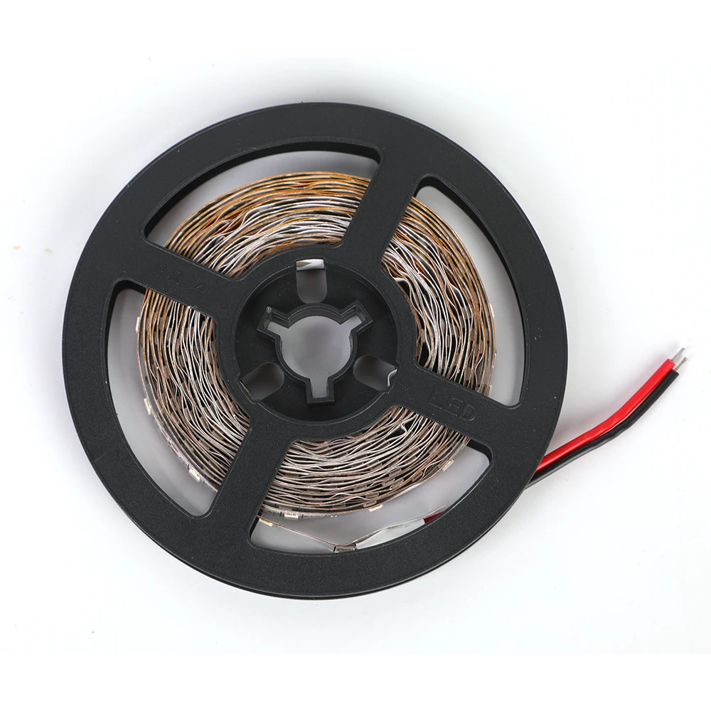 12V LED Strip SMD 2835 5M LED Stripe Tape Light 60LED/M Warm White Flexible Strip Ribbon Home Decor Light