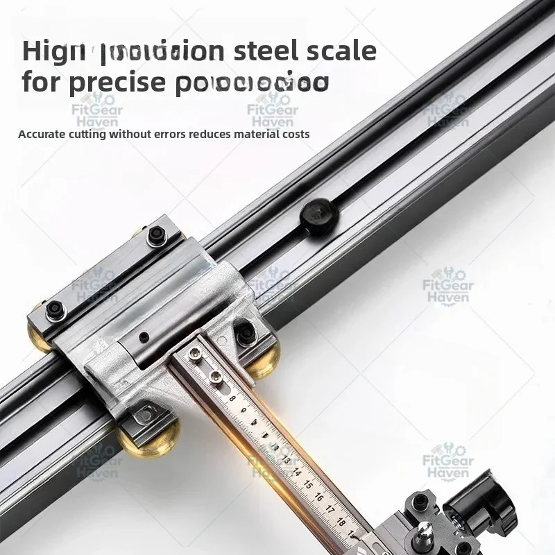 New Track T Type Push Cutter Manual High Precision Tile Cutter Dual Wheel Scoring Knife