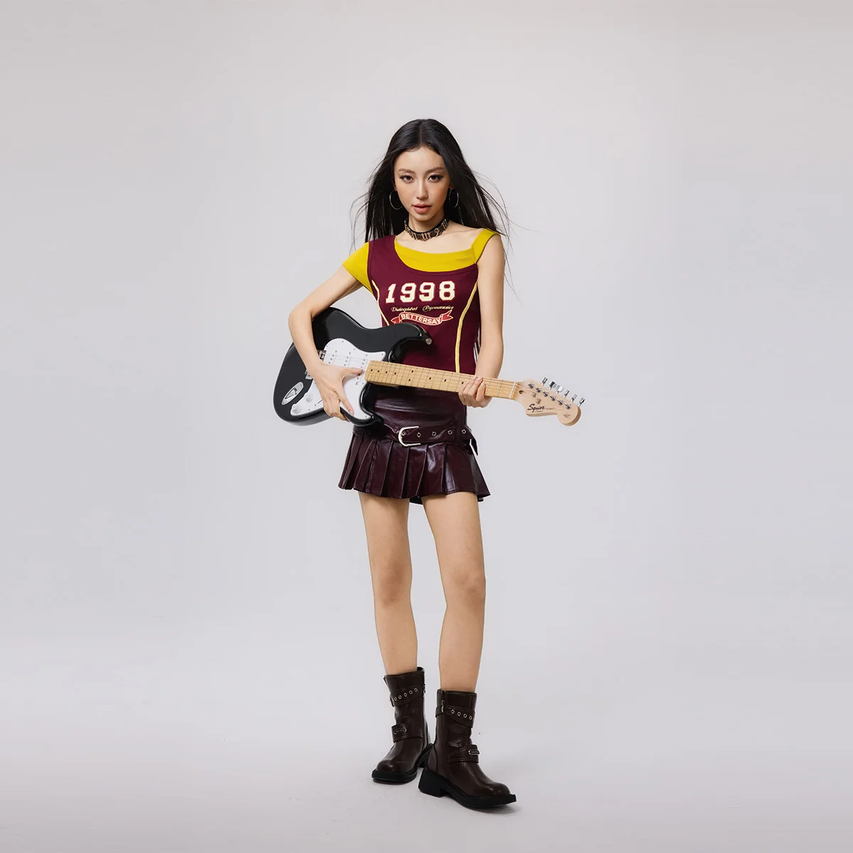 

Slim Fit oulder Baring American Retro College Sle T irt by BETTERSAY ort Sve round Ne Digital Pattern Ladies Top