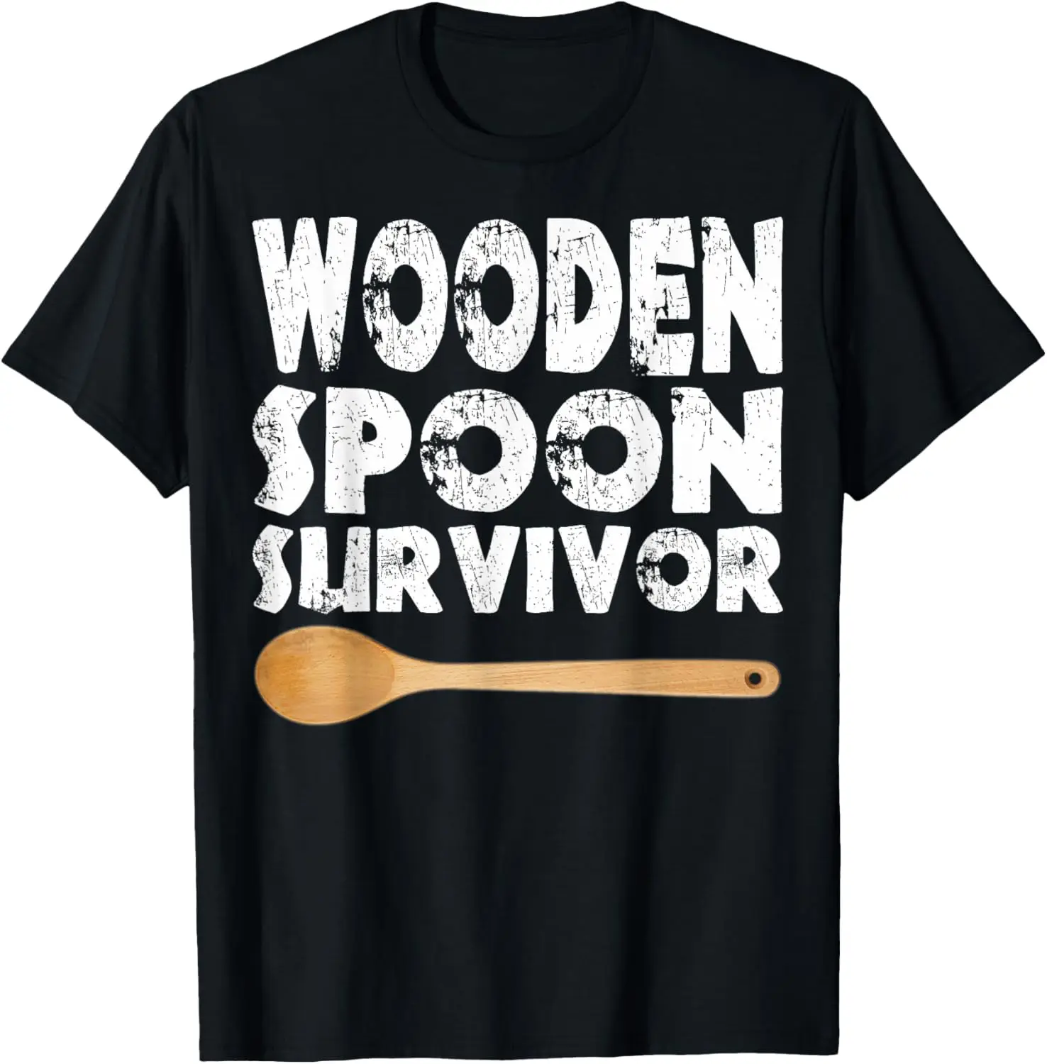 

Футболка с деревянной ложкой Survivor Футболка