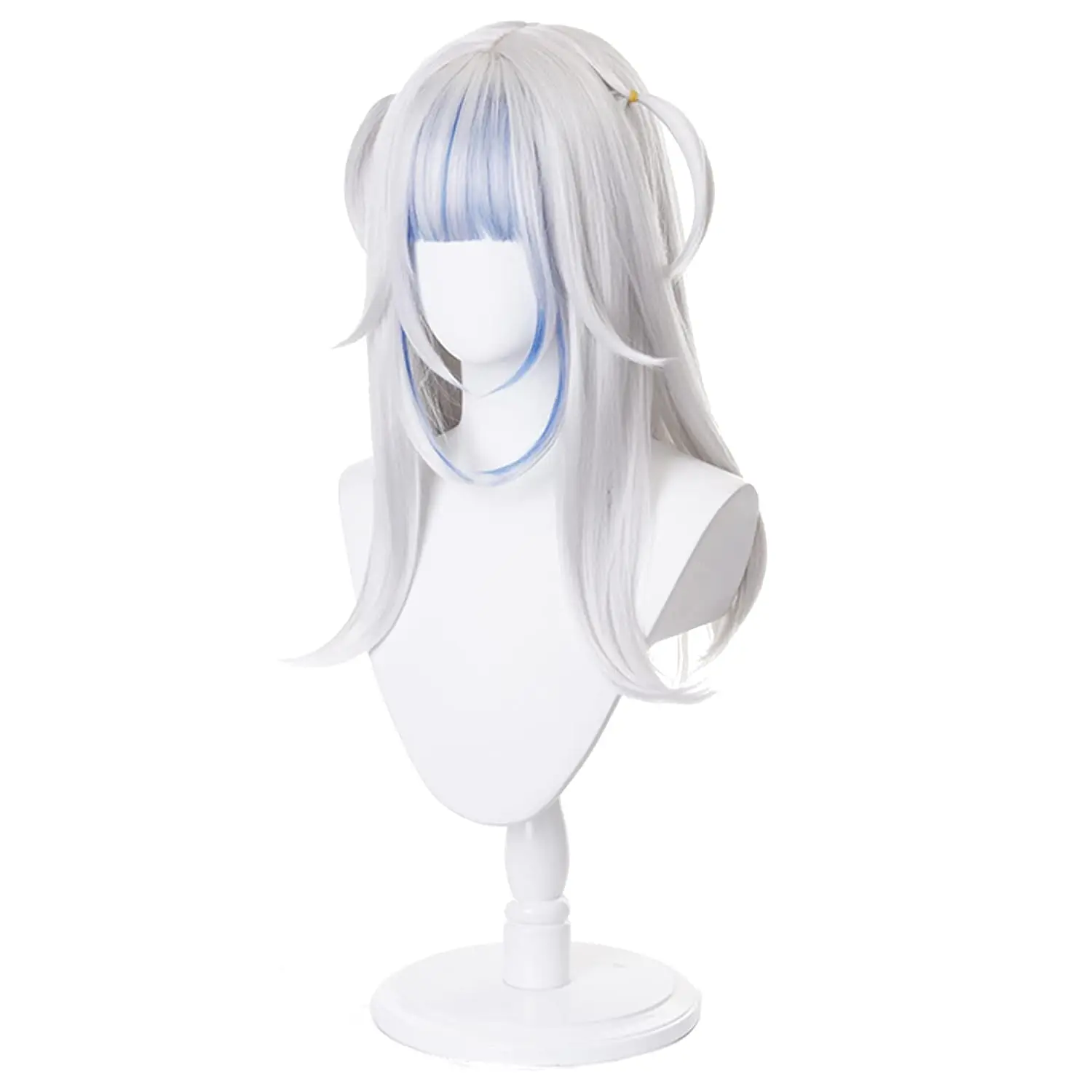 

Cosplay Wig Costume Halloween Wigs for Women Girls Gray Blue Anime hololive Gawr Gura Wigs