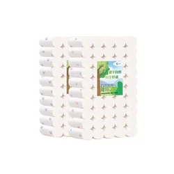 Papier toilette imprimé petit ours, rouleau de papier toilette, papier de bain de dessin animé pour la maison, fournitures de salon, tissu de décoration, 1PC