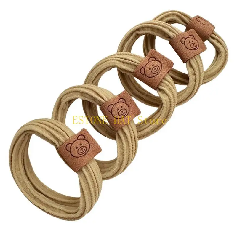 49mf Różne kolorowe włosy krawat włosy złap niedźwiedź