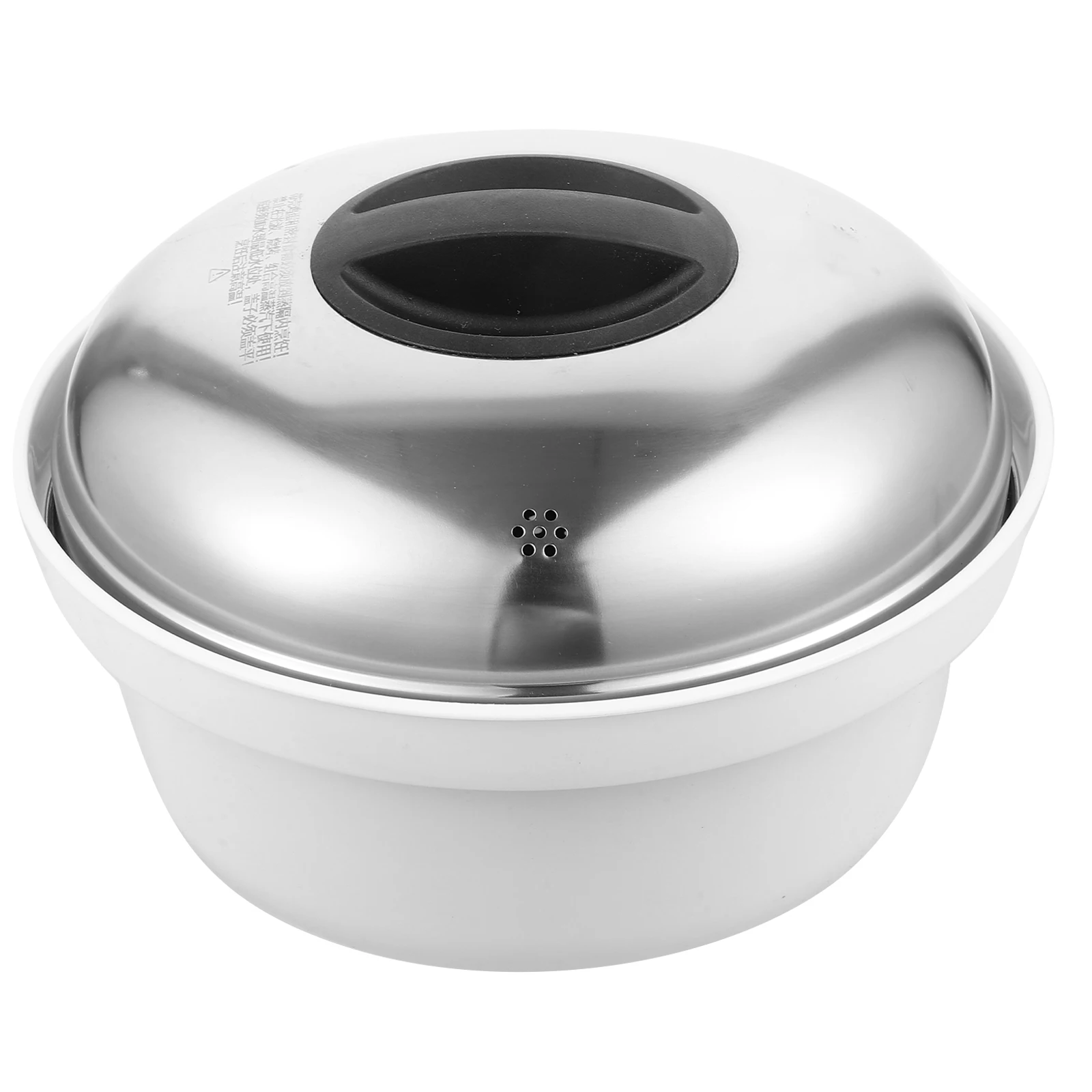 

Microwave Steamer Set Stainless Steel Vegetable Fish Steamer Cooker Convenient Kitchen Tool Healthy Cooking Pan Microwave Oven