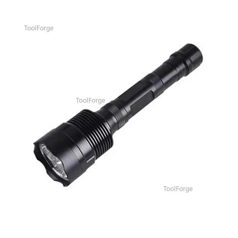 Manta Ray 3 LED 45W 365nm UV Black Light Flashlight with ZWB2 Filter Identify Coins Fluorescence Welding Amber