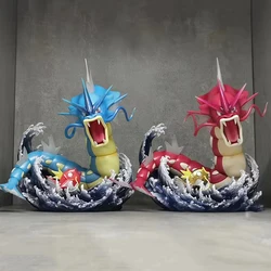 18cm Hot Anime Gyarados Figures Gyarados Magikarp Action Figures PVC Digimon Model Collection Statue Boys Toy Christmas Gifts