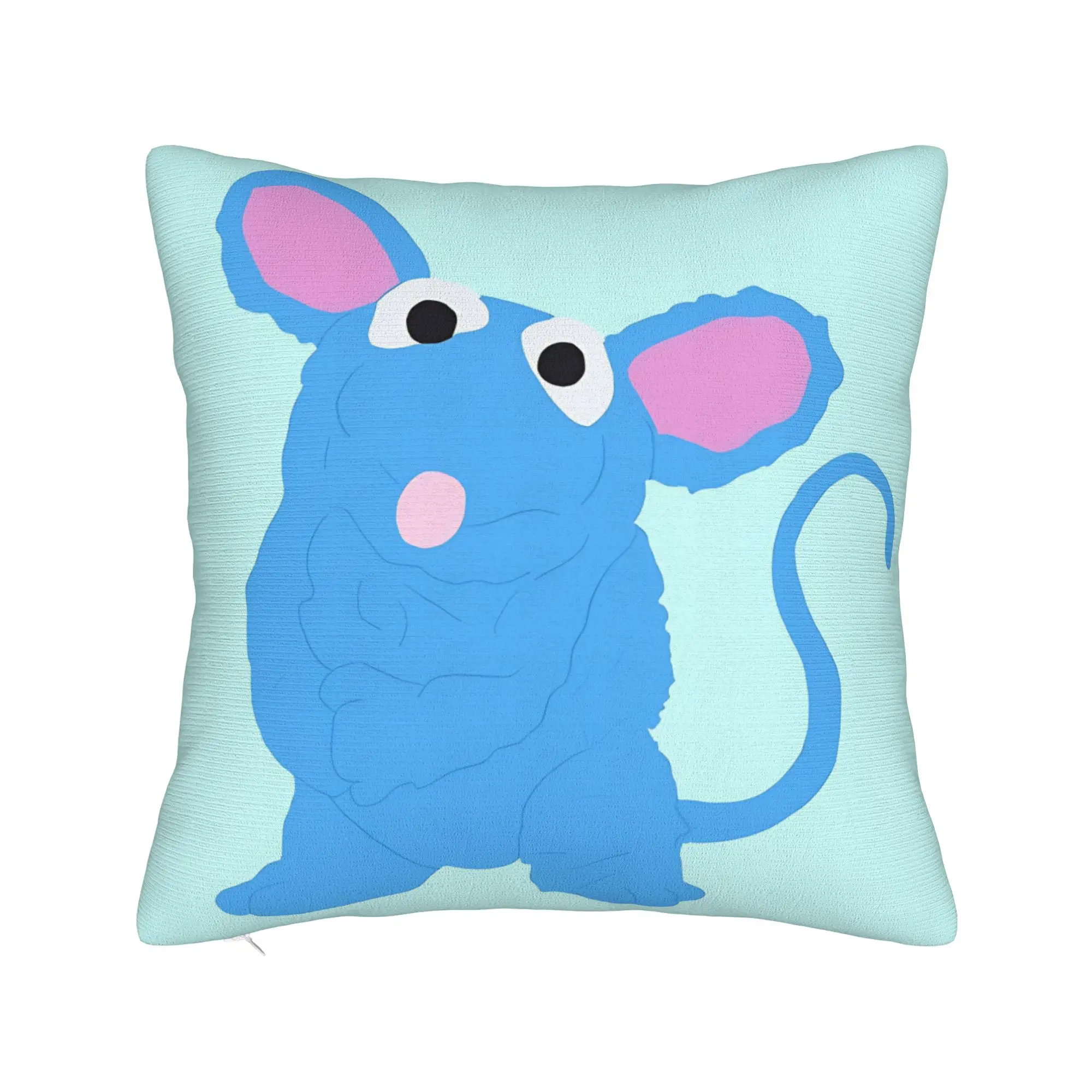 Tutter- B-Bear In The Big Blue House Pillow Cover  Novelty Pillow Case For Sofa Bedroom Home Decor Graphic Cushion Cover Gift