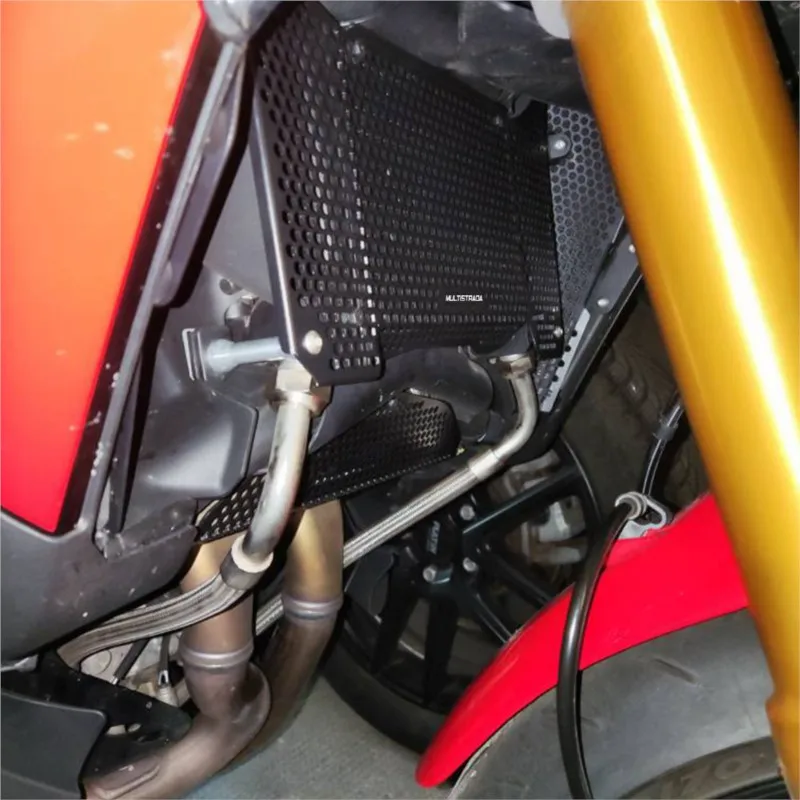 Motorcycle Radiator Guard Grille Oil Cooler Engine Cylinder Head Protection For Ducati Multistrada V4/S/Pikes Peak/S Sport/Rally
