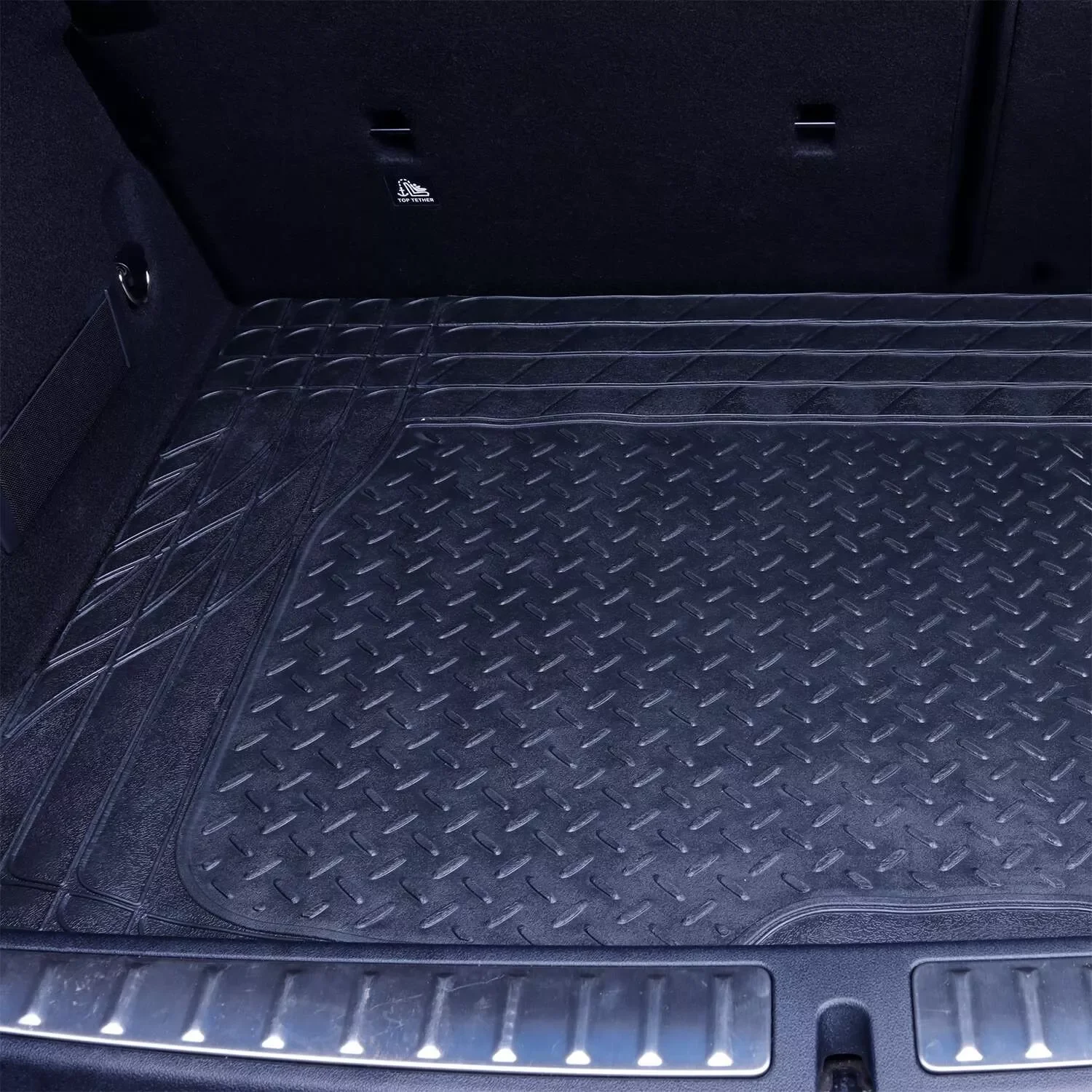 Universal  Car Floor Mats Rear Trunk Boot Mat Waterproof Carpet Anti Mud Tray Cargo Liner 120X80 Cm