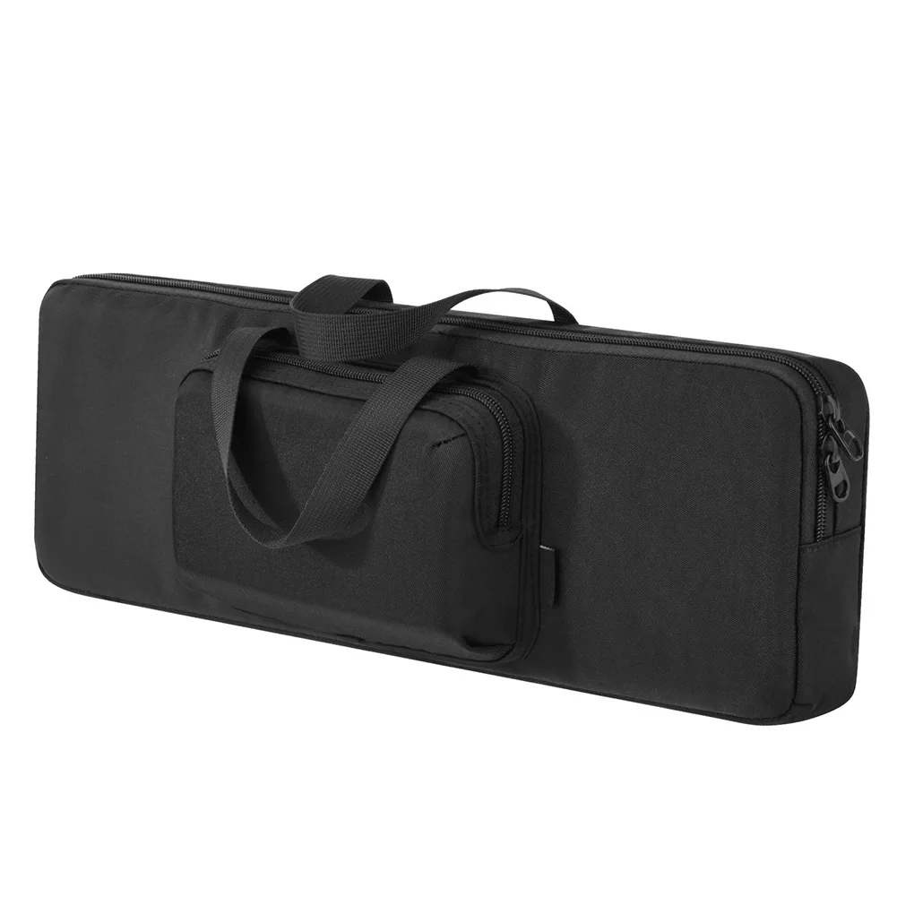 For Logitech For MX Keys Keyboard Storage Bag 87 Key with Dual Pockets and Double Handles for Easy Transportation