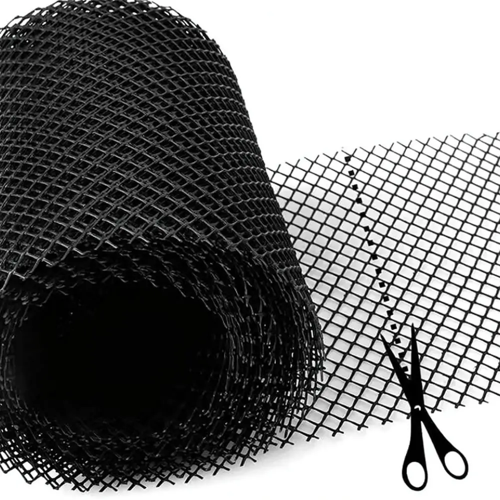 Efficient Gutter Protection Mesh Net Leaf Catcher Prevent Clogging Rainwater Drain System Flexible Durable Garden Supplies