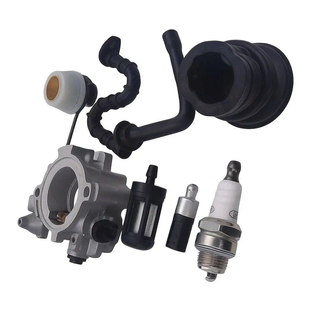 Complete Oil Pump Kit for For MS650 MS660 Chainsaws Includes For Worm Gear Intake Manifold Spark Fuel Oil Filters