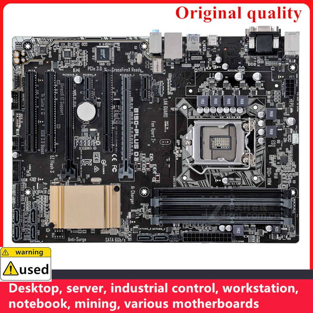 

Used For B150-PLUS D3 Motherboards LGA 1151 DDR3 32GB ATX For Intel B150 Desktop Mainboard SATA III USB3.0