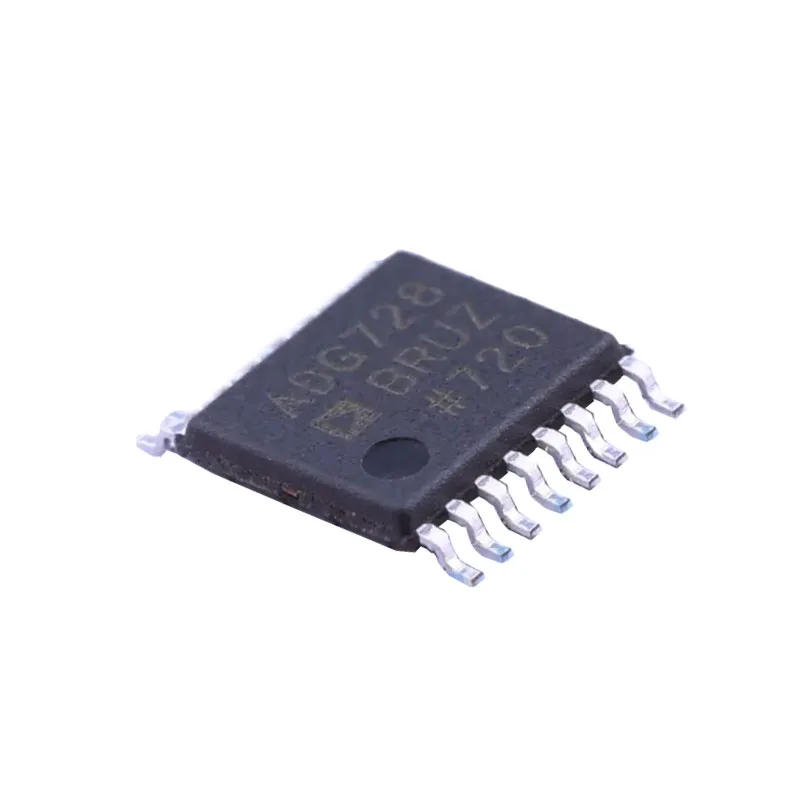 1-20PCS ADG728BRUZ TSSOP-16​ ADG728 BRUZ CMOS low voltage dual-wire serial control single-channel 8:1 matrix switch CHIP