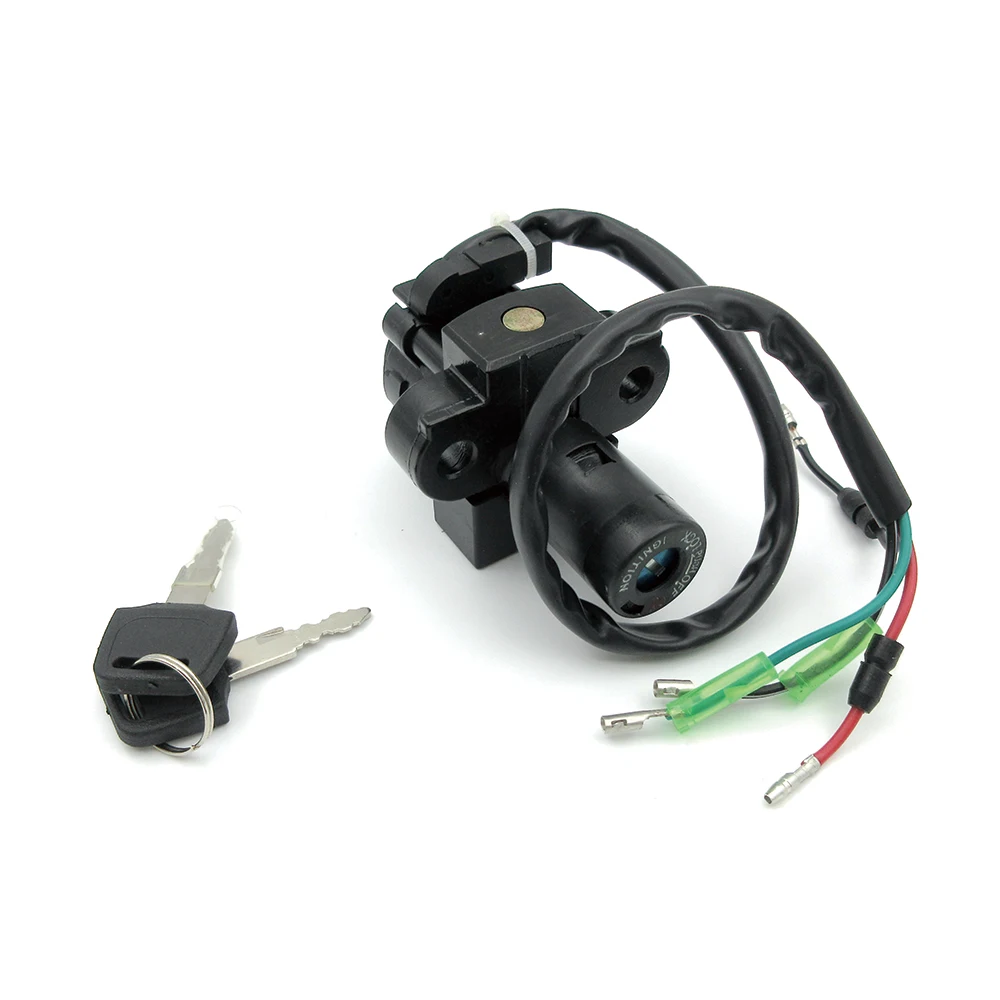 

Motorcycle Ignition Switch Locks 4 Wires With 2 Keys Accessories Fit For Honda NSR125 1993-2004 NSR 125 RX 93-04 Motor Parts Set