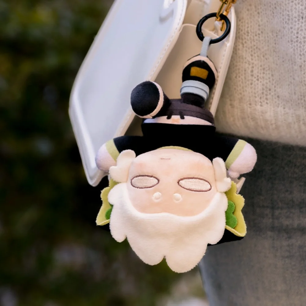 Anime officiel la légende de Hei II Luo XiaoHei peluche poupée jouet en peluche porte-clés pendentif sac accessoires Original dessin animé Cosplay