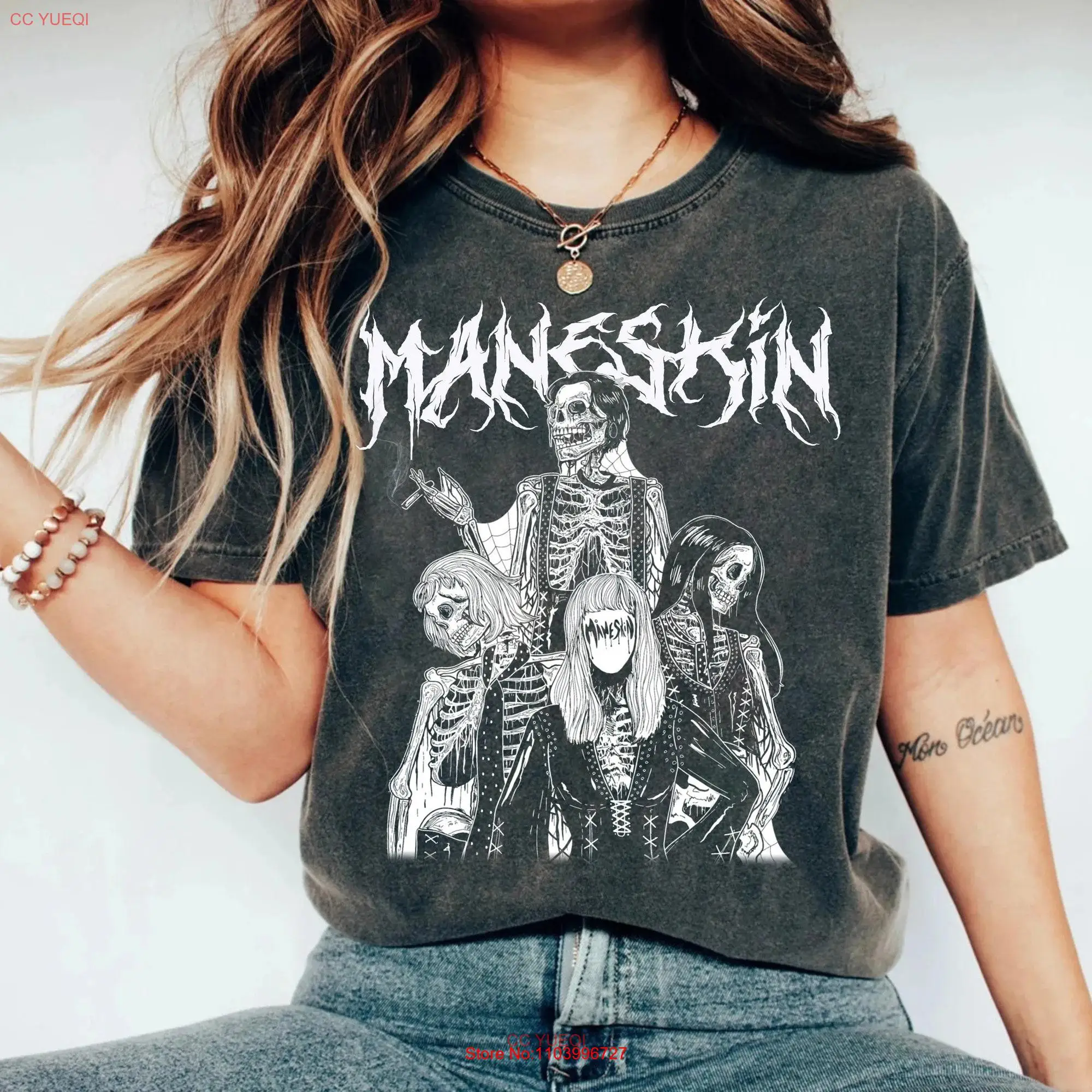 Comfort Color Måneskin tour 2023 shirt Maneskin T fans Rock Band for  long or short sleeves