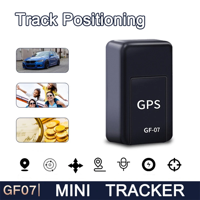 Mini GPS Car Tracker, Anti-Roubo, Dispositivo de Rastreamento de Gravação, Anti-Lost Locator, Auto Acessórios, Novo