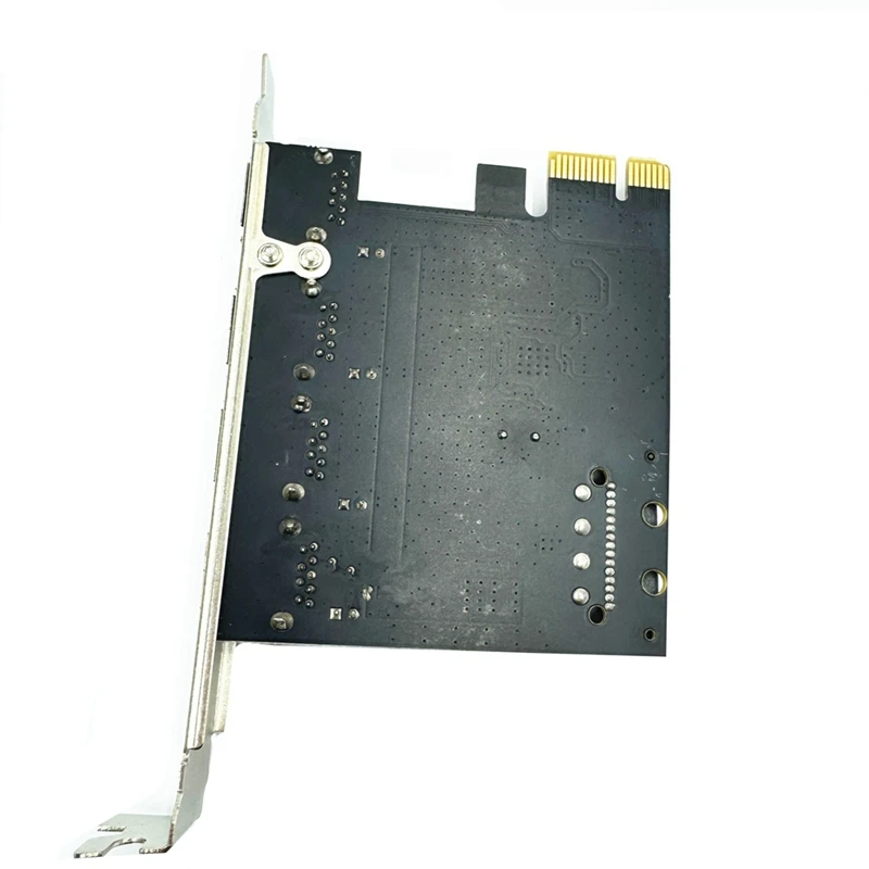 4 Port USB 3.0 PCI-E Expansion Card PCI Express PCIe USB 3.0 Hub Adapter 5Gbps Riser Controller Extender with SATA Power-ABWO