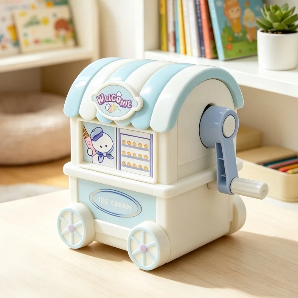 Kawaii Creative Pencil Sharpener Selling Car Shape Hand Crank Pencil Sharpener Back To School Gifts Stationery Learning Supplies