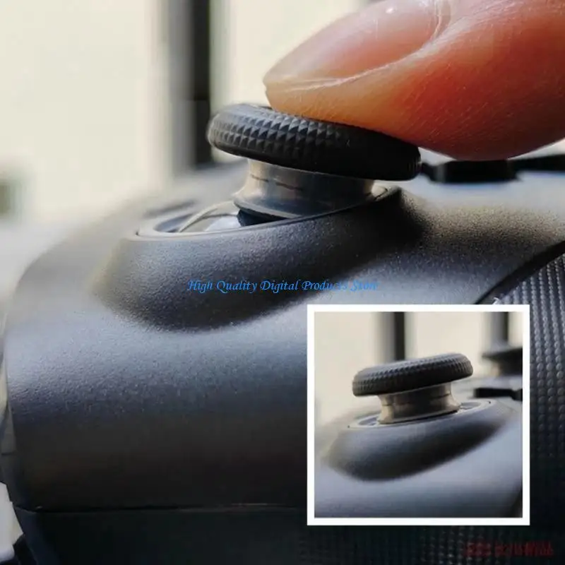 U2JE 6Pcs Silicone Joystick Protectors Elastic Rocker Protective Rings for VR2 Game Controller Accessory Invisible Guard