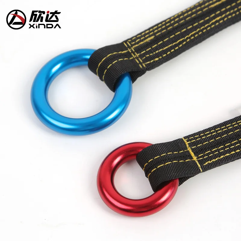 safety flat belt Garden work Fixed anchor point Nylon connection Flat belt Tree climbing protection Flat belt Quick hanging