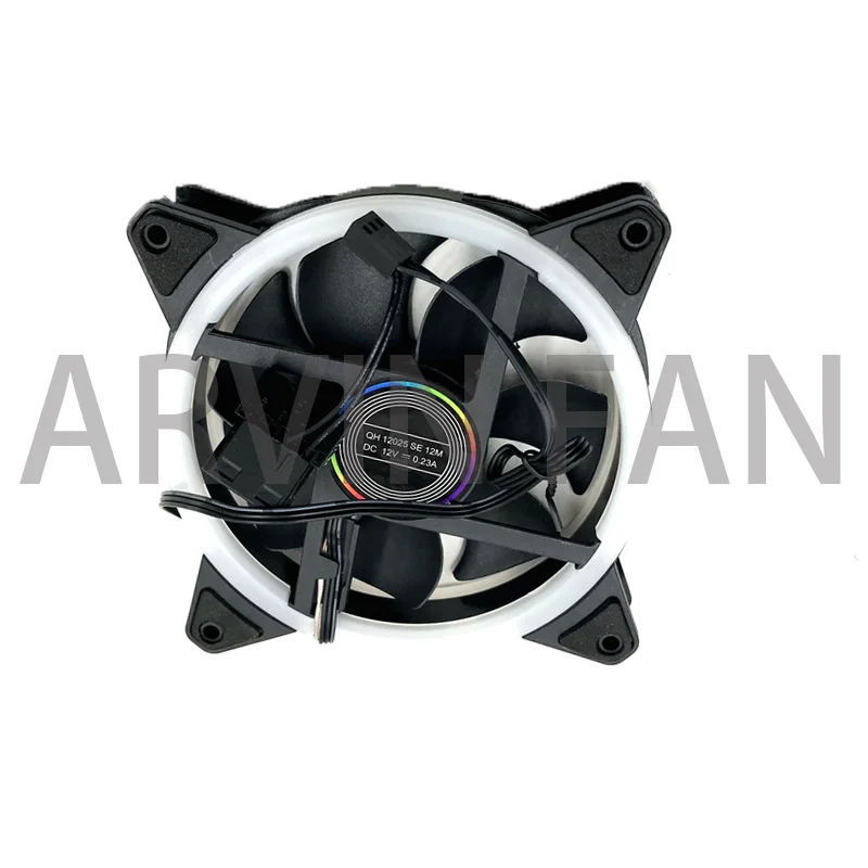 Refrigeração de água LED ventiladores para computador, DC 12V, 120mm,Solar Eclipse Chassis, silencioso, baixo nível de ruído, CPU Cooler, PC Case