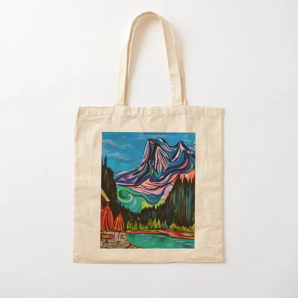 Emerald Lake Escape Canadian Rockies Tote Bag