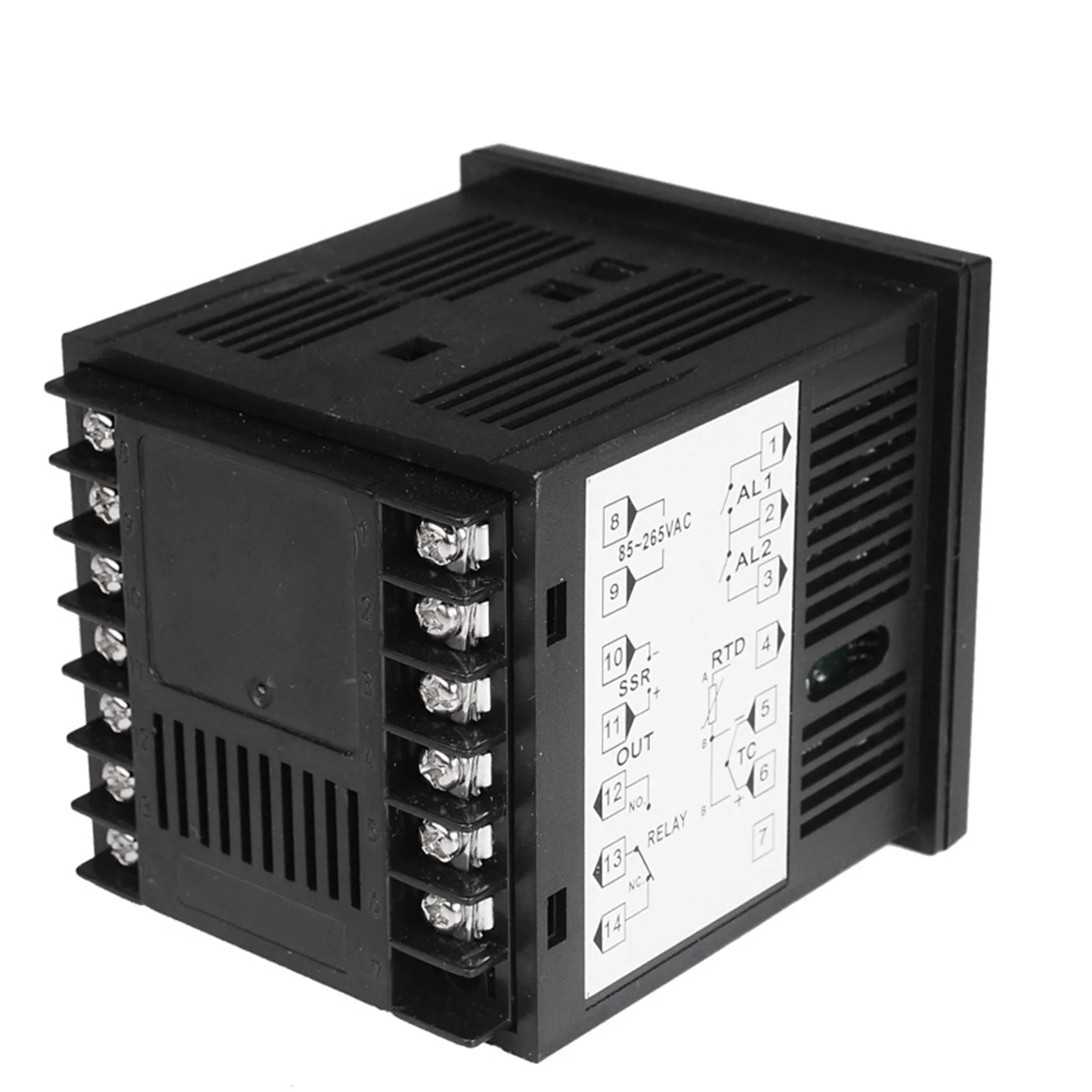 ABZZ-SINOTIMER 2 Set Digital Waterproof PID Temperature Controller K Type PT100 Sensor Input Relay SSR Output, MC901 & MC701