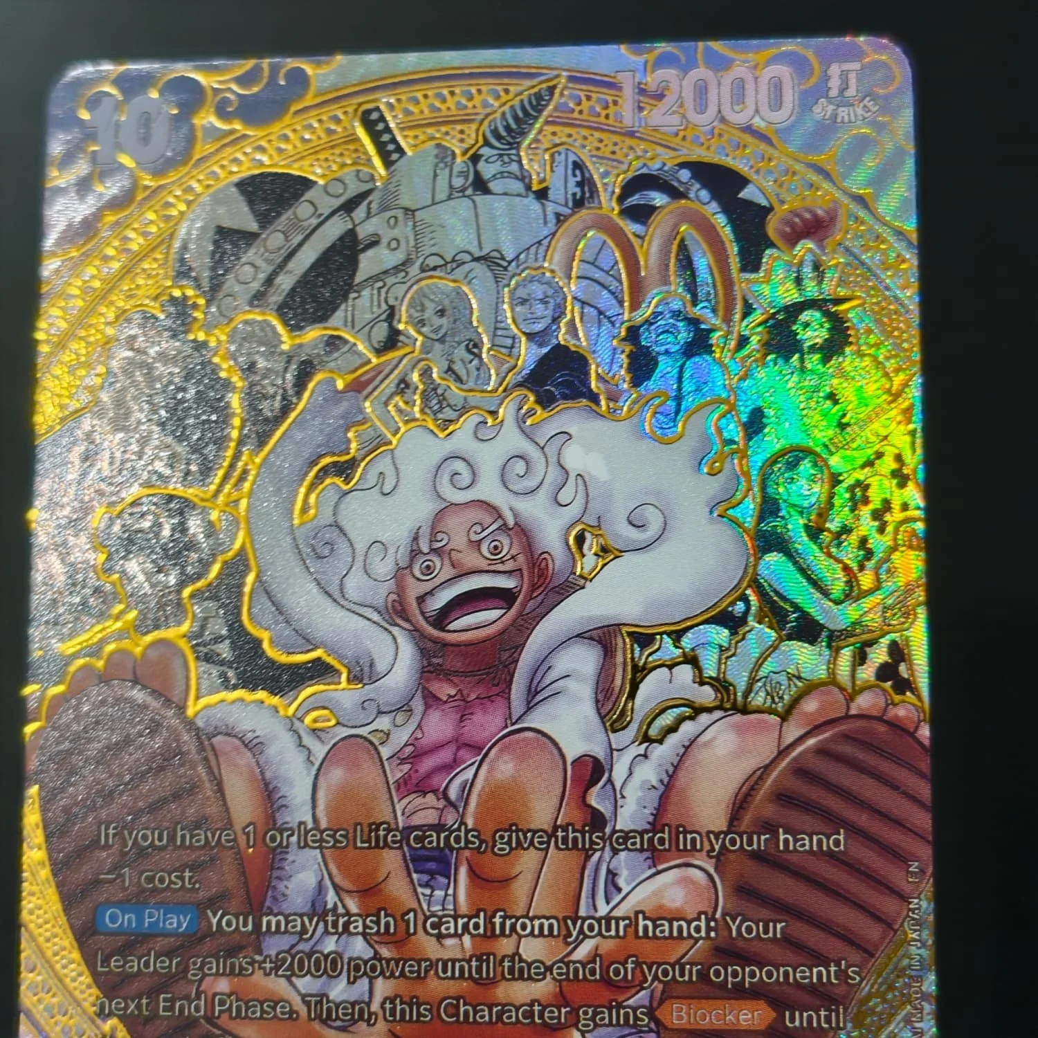 DIY Proxy Englisch One Piece Luffy EB04-061 Rocks.D.Xebec OP17-118 Manga Alt Art Piraten-Crew Super Parallel Spielkarten-Spielzeug – Detail 1