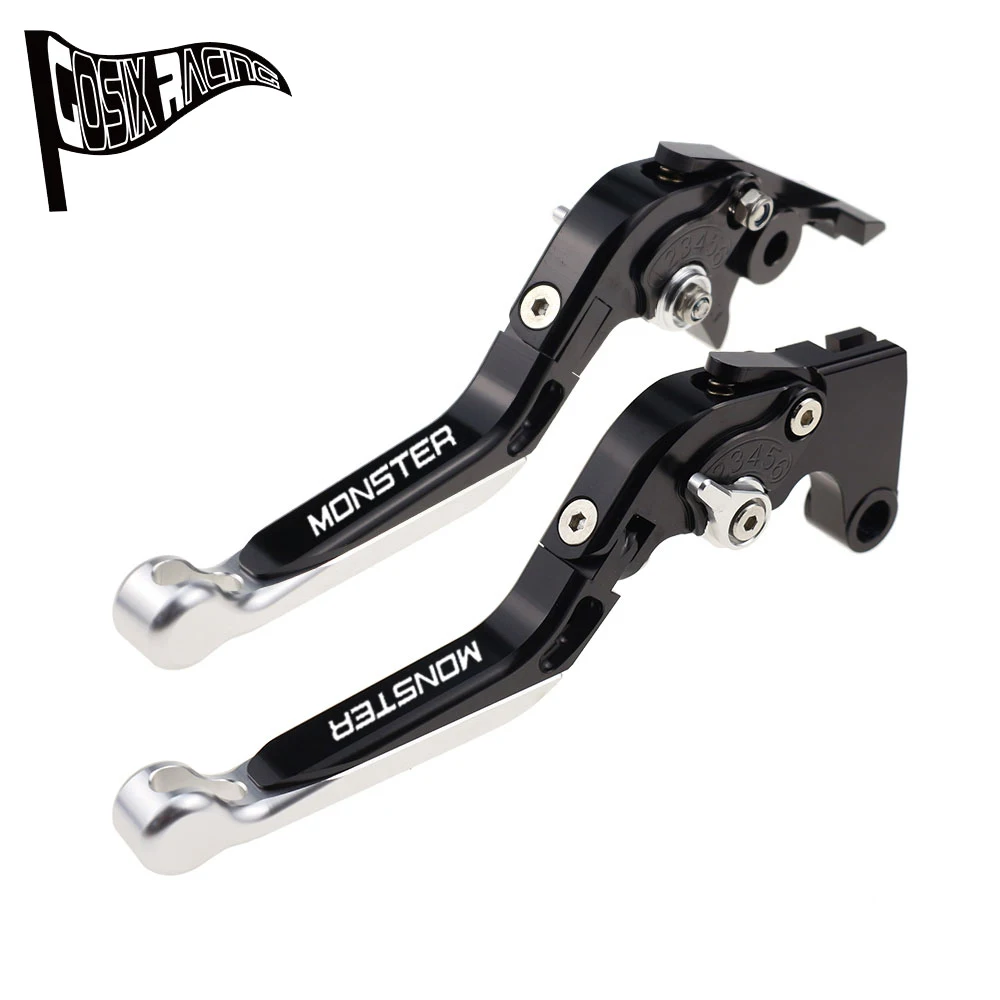 

Fit For 400 MONSTER 620 MONSTER/620 MTS 695 MONSTER MONSTER S2R 800 Folding Extendable Brake Clutch Levers Adjustable Handle Set