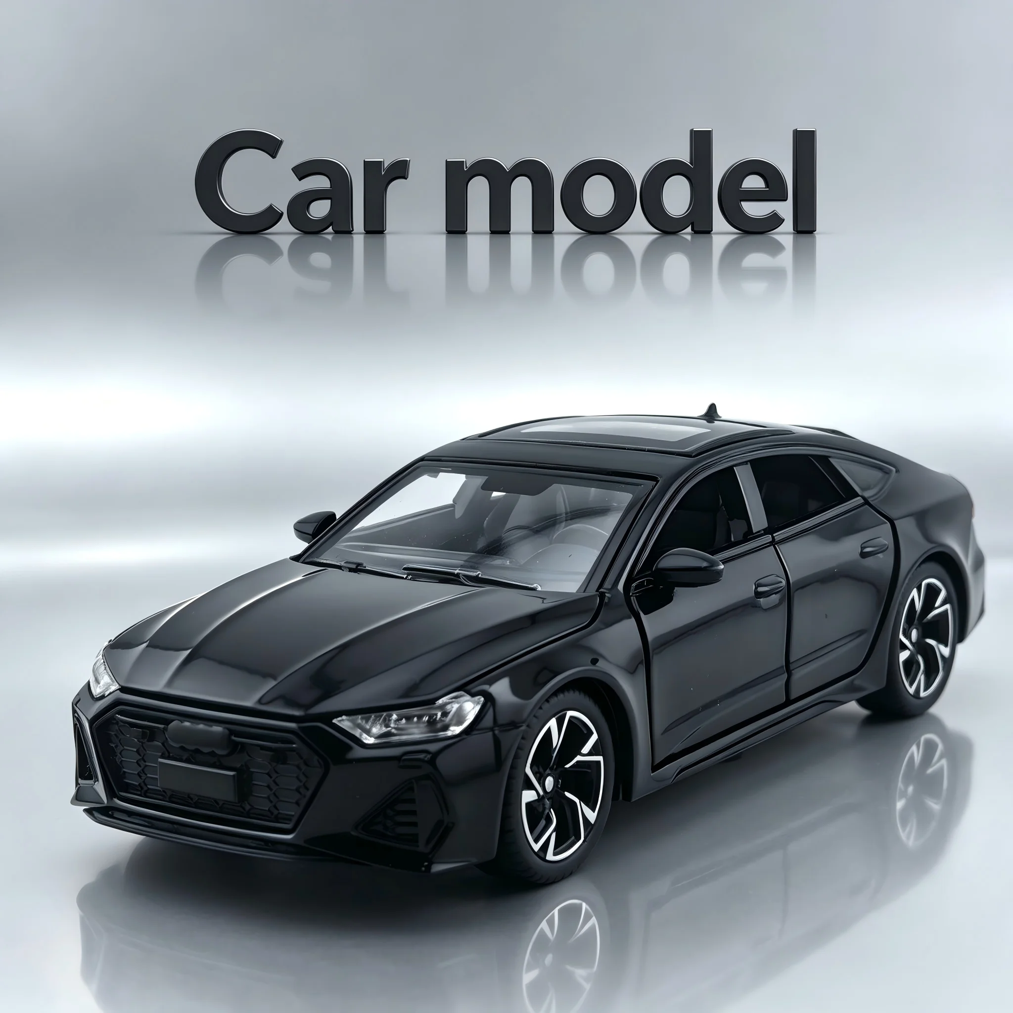 High-End Alloy Sports Car Model - Stylish Design, Exquisite Craftsmanship, Realistic Appearance Whether It's Home Decor or Not, It's Still a Part of the Home.