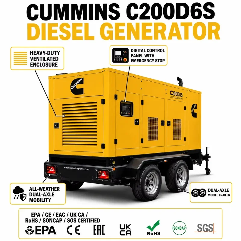 75kva Generator 480V 60HZ Denyo Type Super Silent Water-cooled 60 kw Stamford Alternator ATS